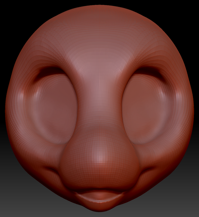 Western Kemono Orca Static Jaw Head Base Variant 1