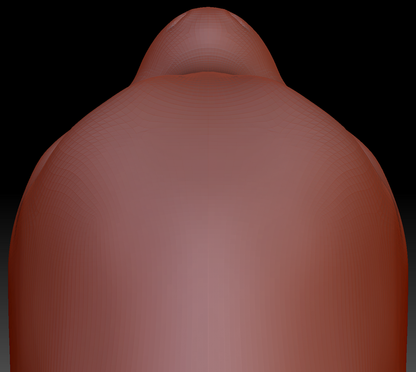 Western Kemono Orca Static Jaw Head Base Variant 2