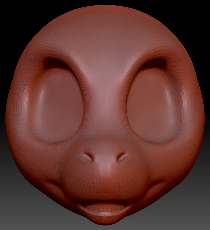 Western Kemono Orca Static Jaw Head Base Variant 3