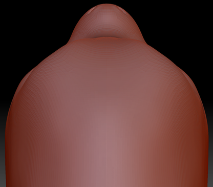 Western Kemono Orca Static Jaw Head Base Variant 3