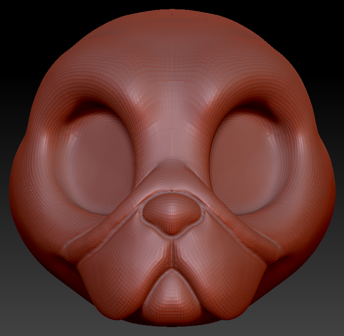 Western Kemono Pug Head Base