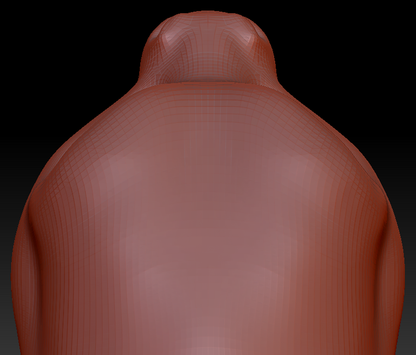 Western Kemono Short-nosed Angel Dragon Head Base Variant 1