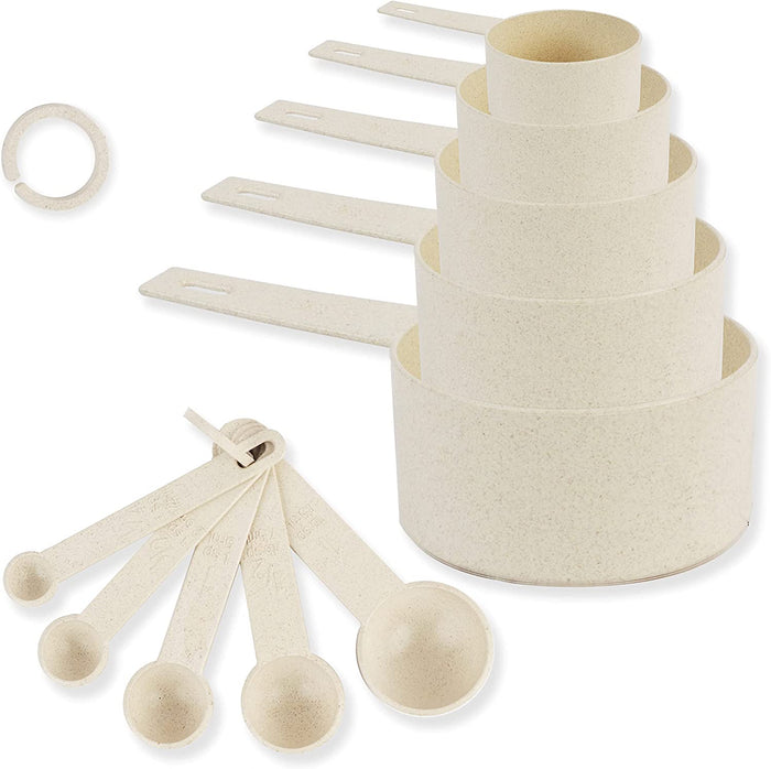 Wheat Straw 10ct Measuring Cups