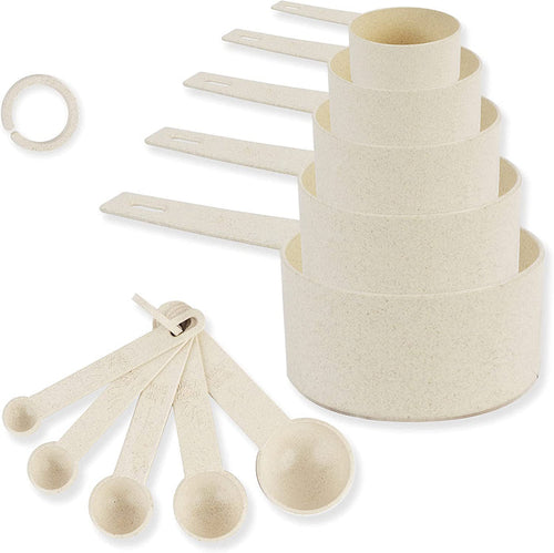 Wheat Straw 10ct Measuring Cups