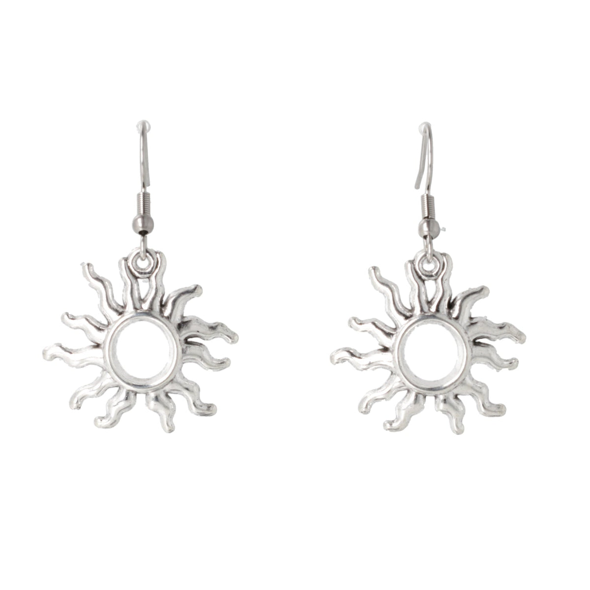 Whimsigoth Sun Earrings