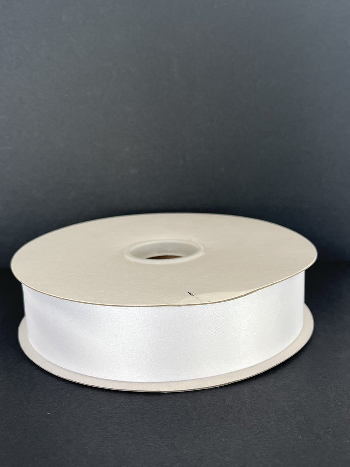 White Satin Ribbon
