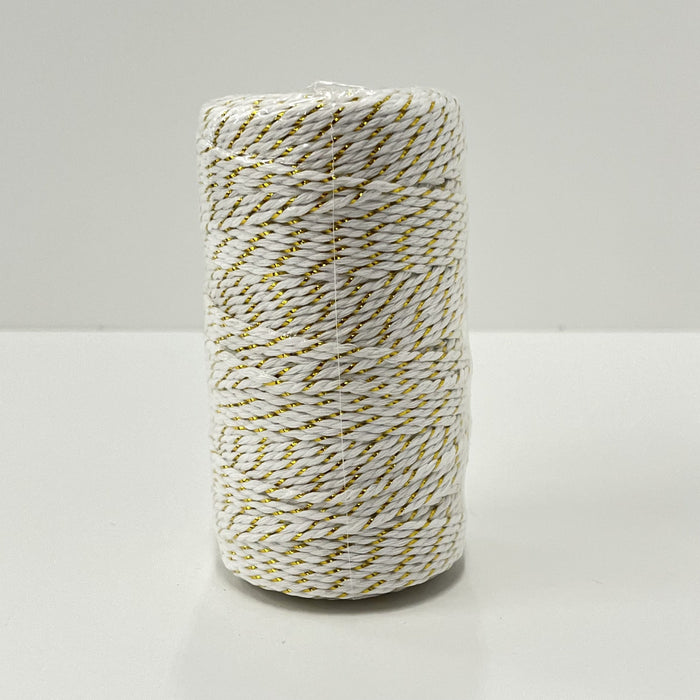 White/Gold Bakers Twine