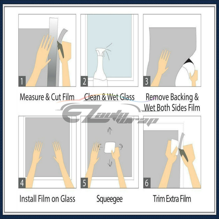 Window Film Light Silver Tint #07