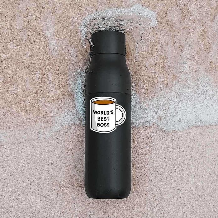 World's Best Boss Sticker - Stickers | STICK IT UP