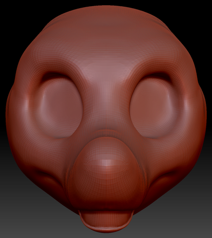 Worm On A String Static Jaw Head Base Variant 2