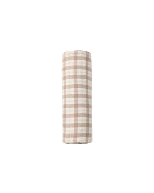 woven swaddled ll rustic plaid