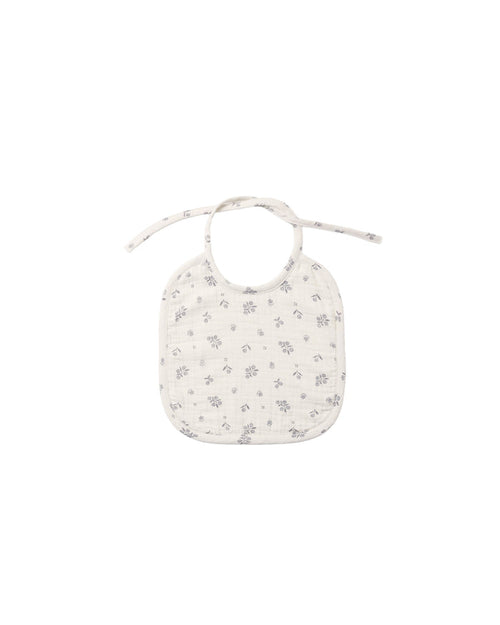 woven tie bib ll winter berry