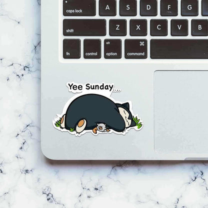 Yeee Sunday Sticker - Stickers | STICK IT UP