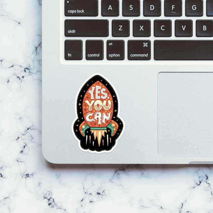 Yes you can! Sticker - Stickers | STICK IT UP