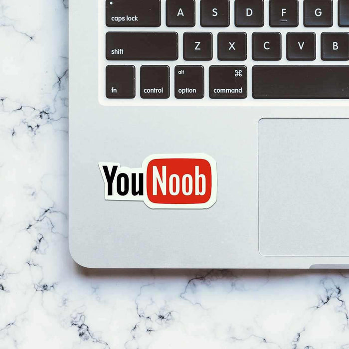you noob Sticker - Stickers | STICK IT UP