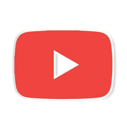 Youtube Logo Sticker - Stickers | STICK IT UP