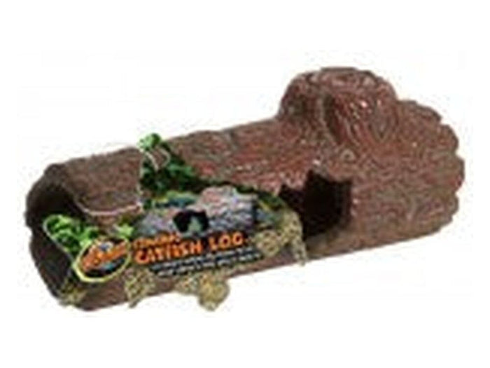 Zoo Med Ceramic Catfish Log Zoo Med